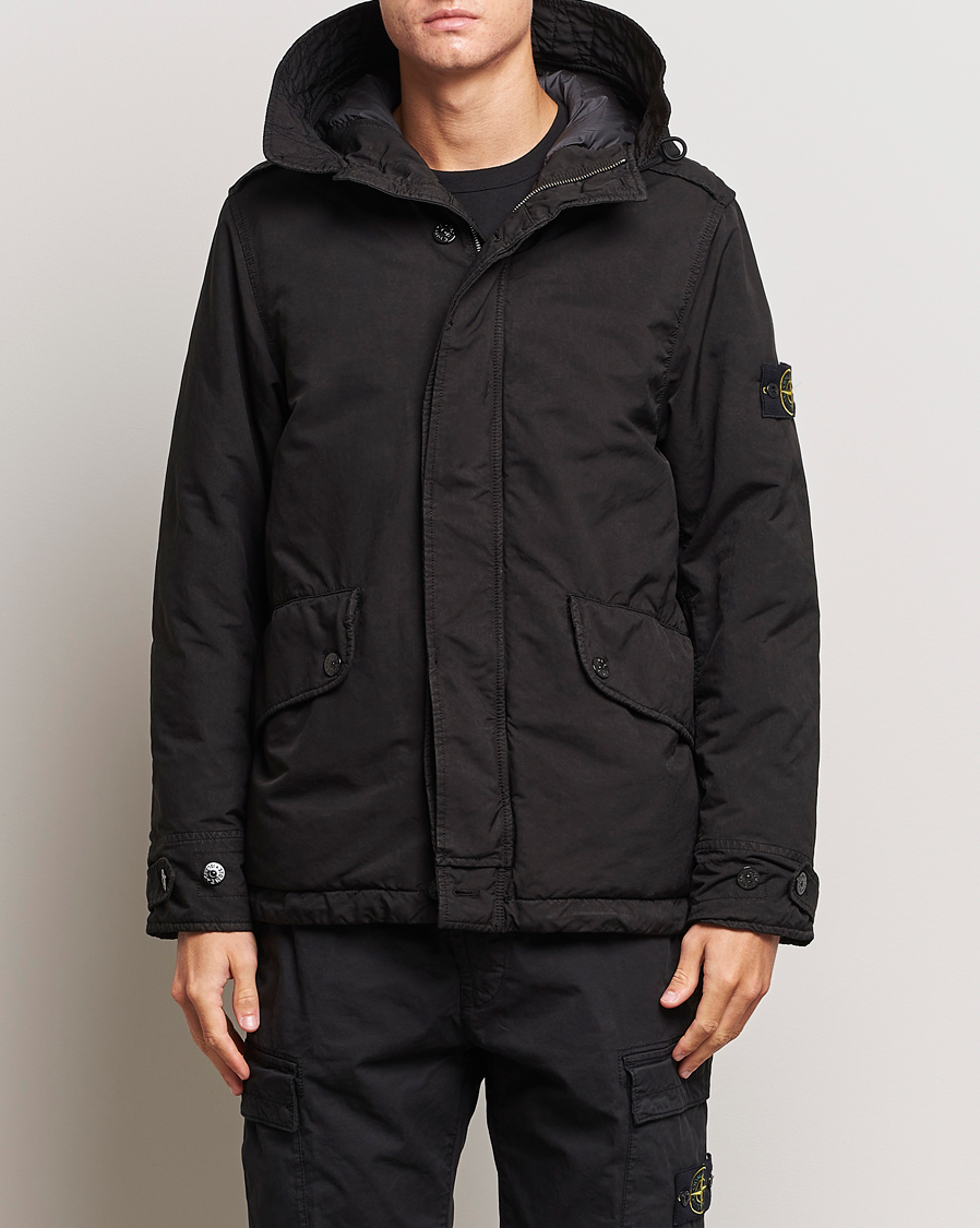 Herren | Jacken | Stone Island | David-TC Hooded jacket Black