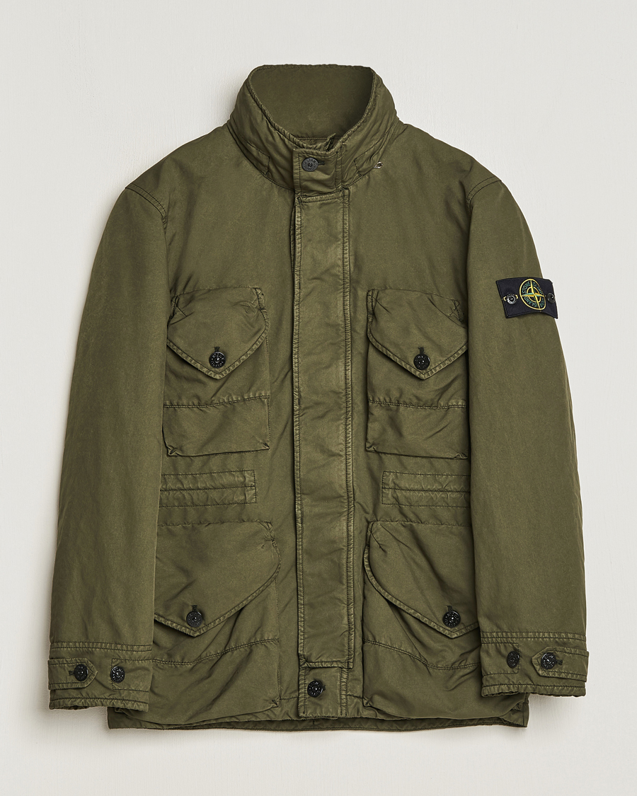 Herren | Jacken | Stone Island | David-TC Padded Field Jacket Olive