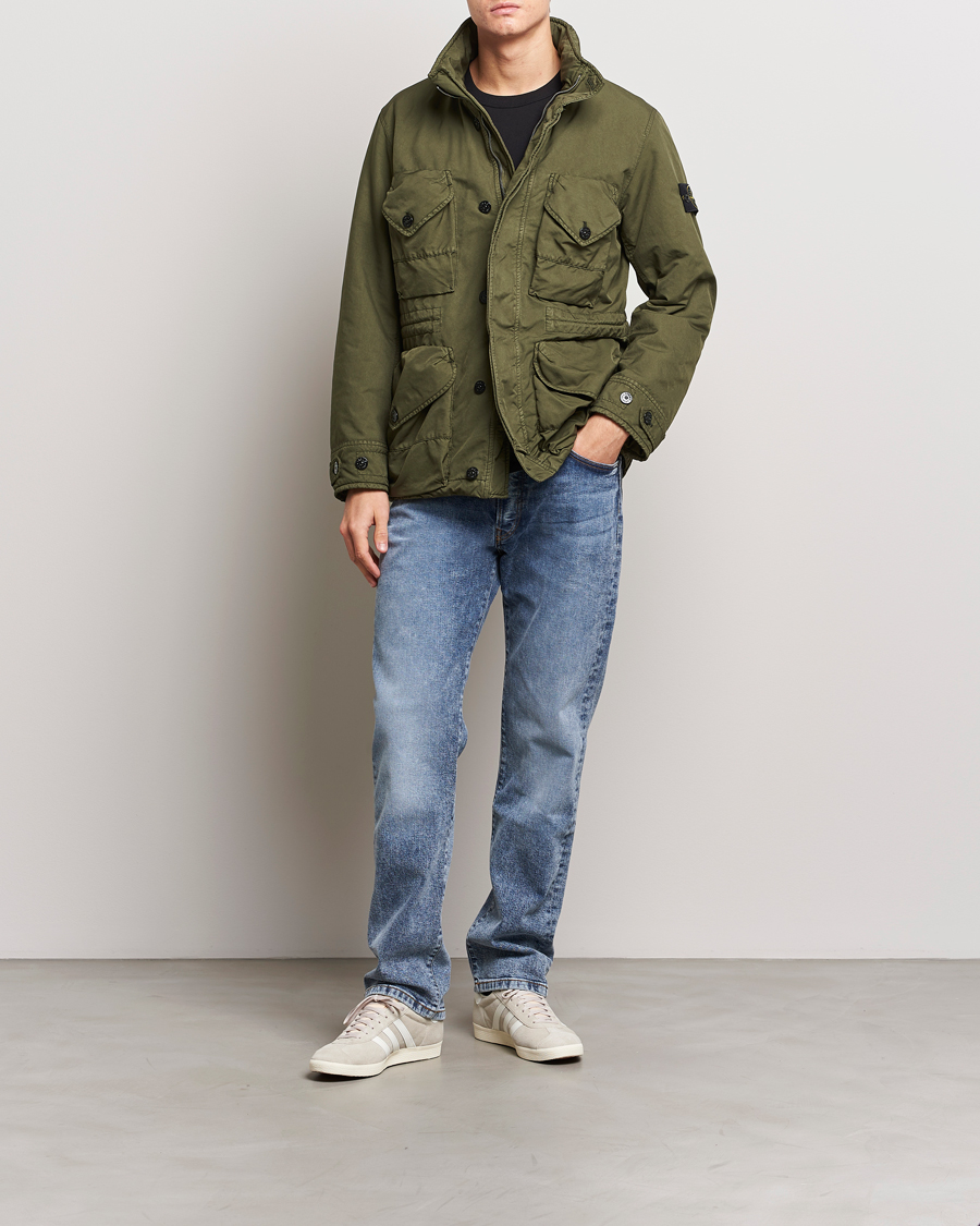 Herren | Jacken | Stone Island | David-TC Padded Field Jacket Olive