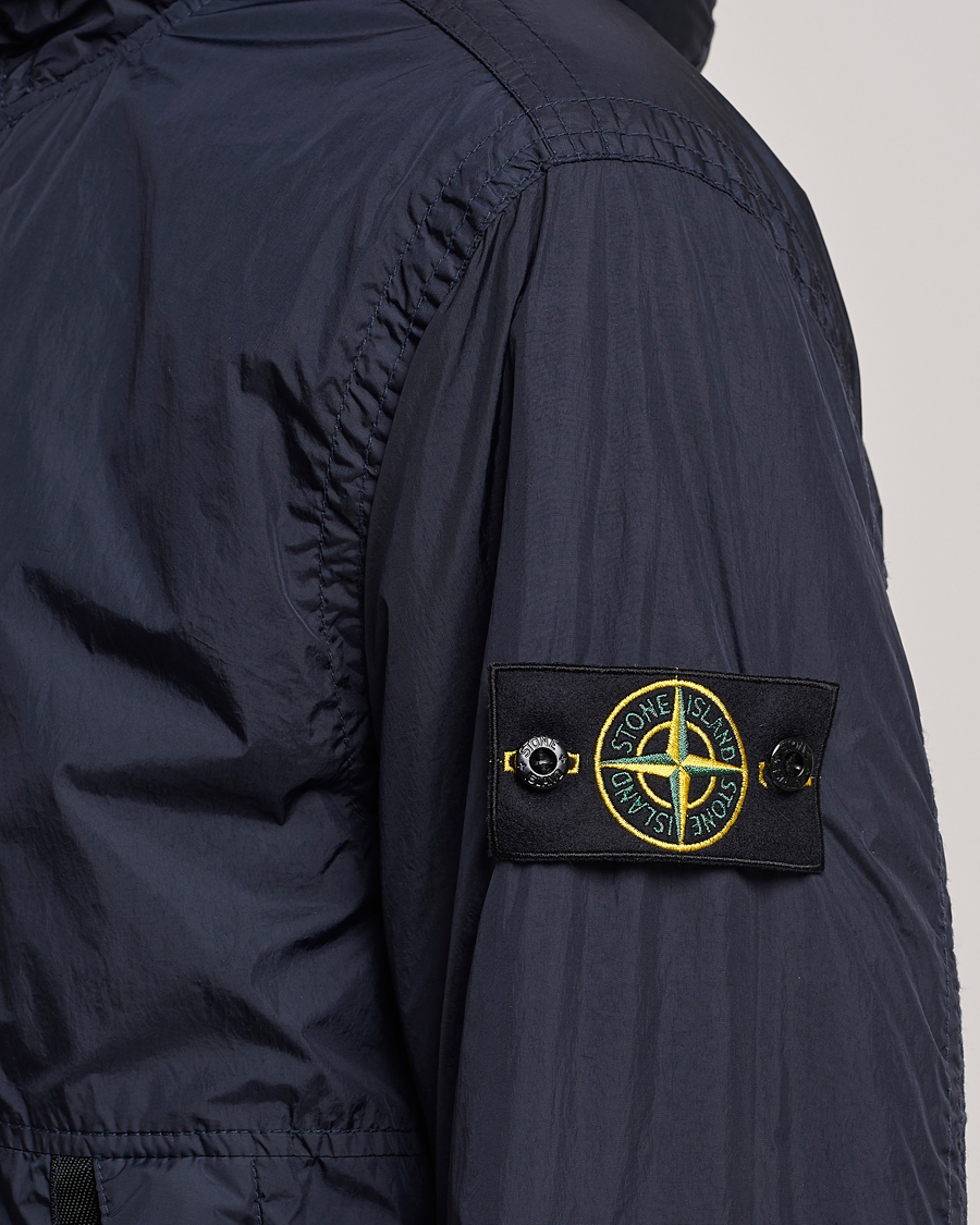 Herren | Jacken | Stone Island | Garment Dyed Recycled Nylon Jacket Navy Blue