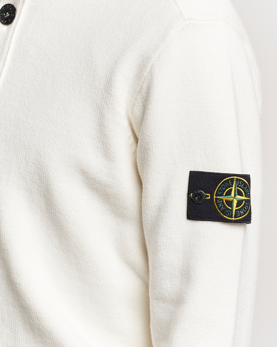 Herren | Pullover | Stone Island | Winter Cotton Cardigan Natural
