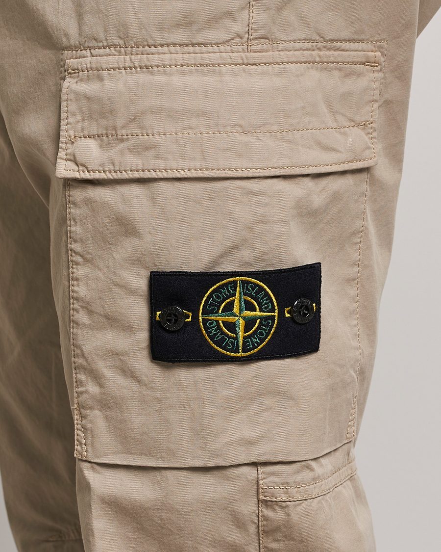 Herren | Hosen | Stone Island | Stretch Cotton Gabardine Trousers Sand