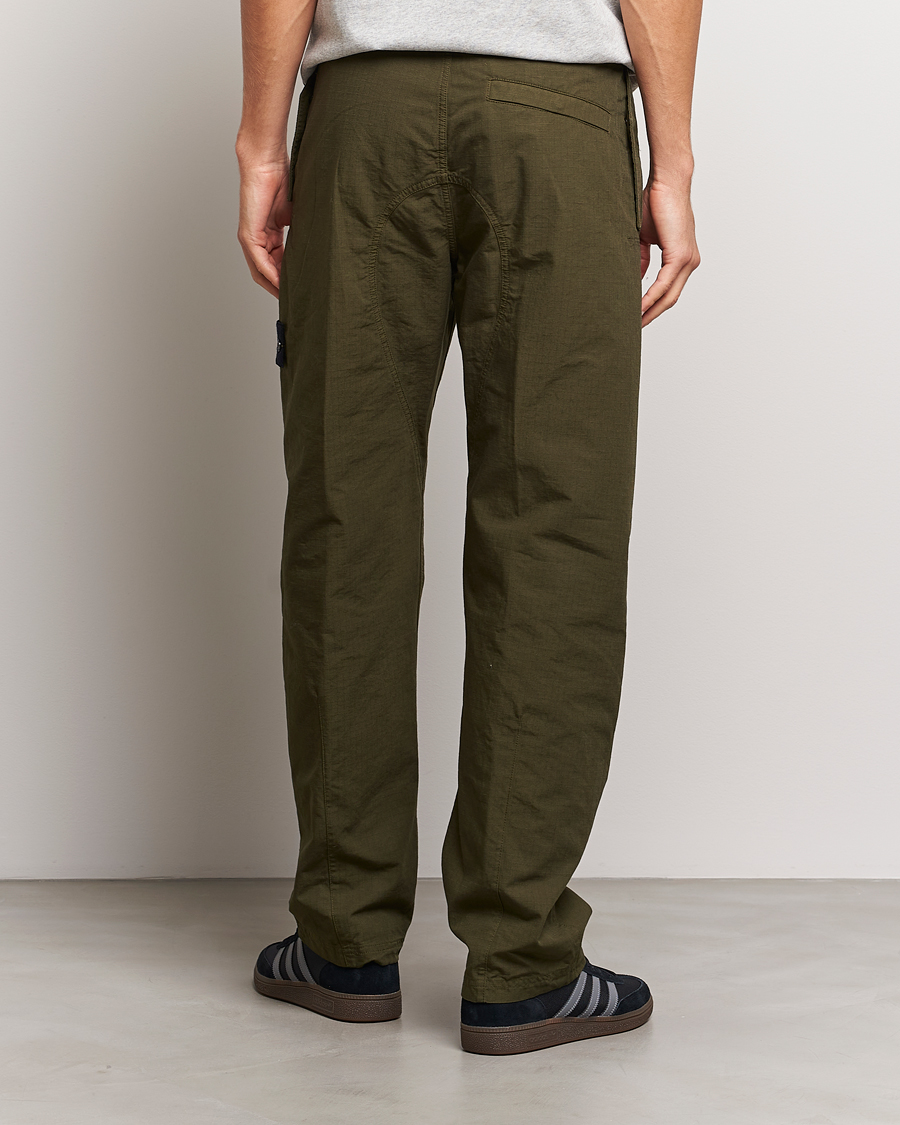 Herren | Hosen | Stone Island | Garment Dyed Ripstop Trousers Olive