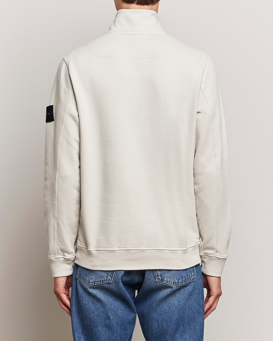Herren | Pullover | Stone Island | Garment Dyed Fleece Half Zip Plaster