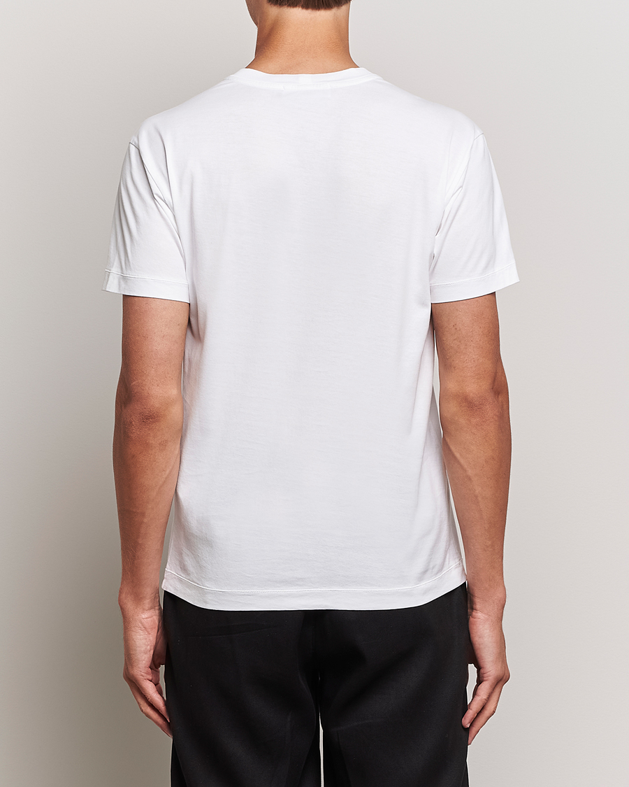 Herren | T-Shirts | Stone Island | Garment Dyed Jersey T-Shirt White