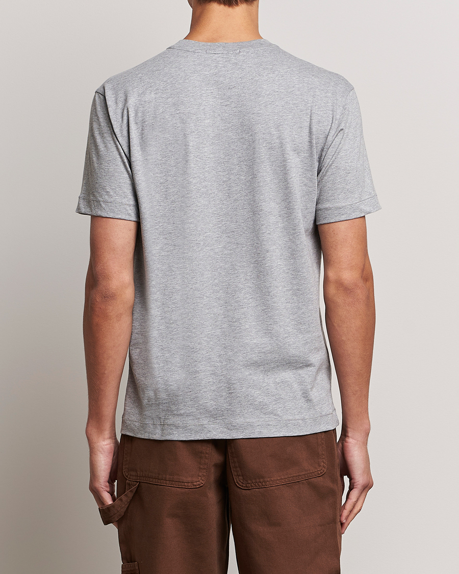 Herren | T-Shirts | Stone Island | Garment Dyed Jersey T-Shirt Melange Grey