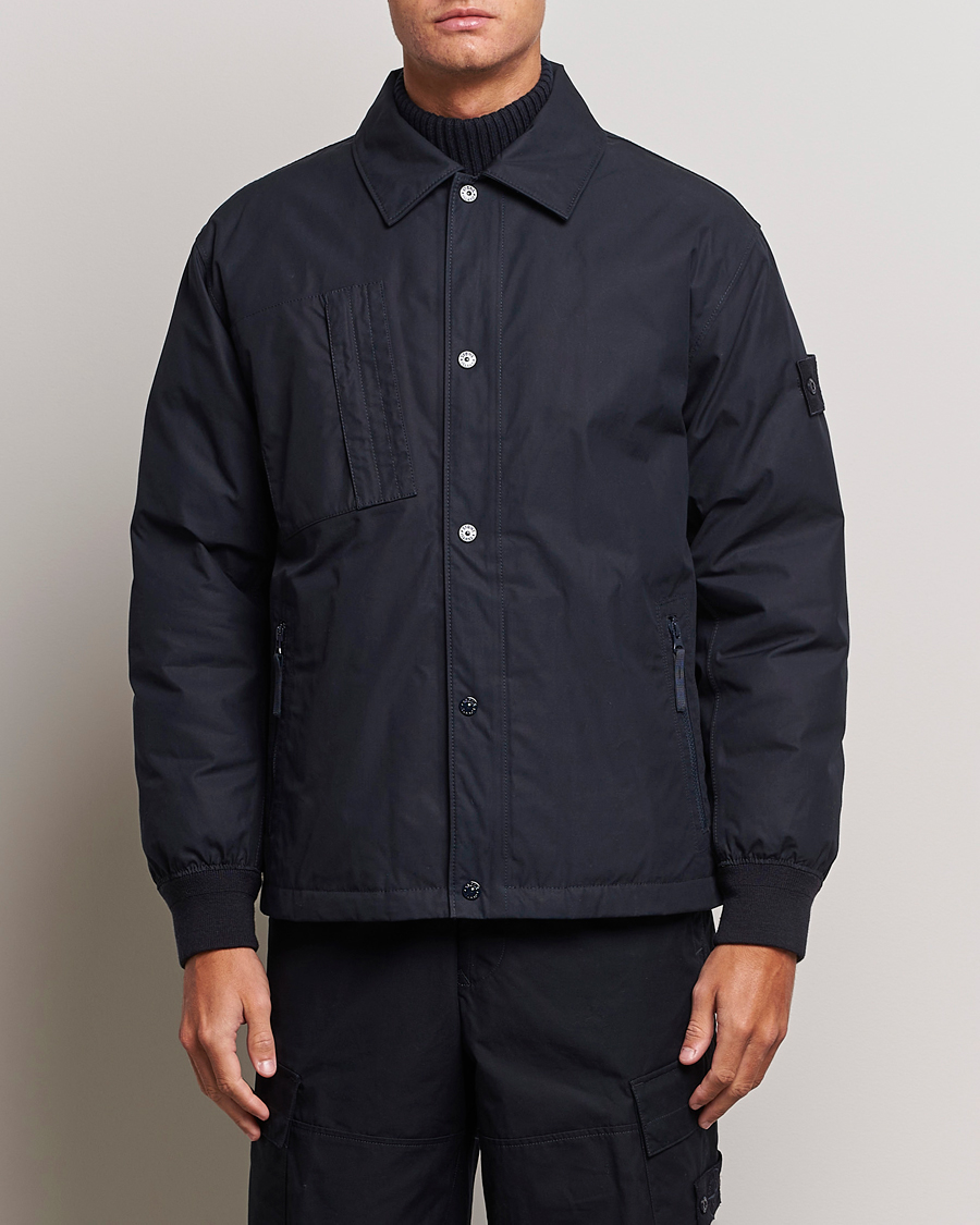 Herren | Jacken | Stone Island | Ghost Piece O-Ventile Jacket Navy Blue
