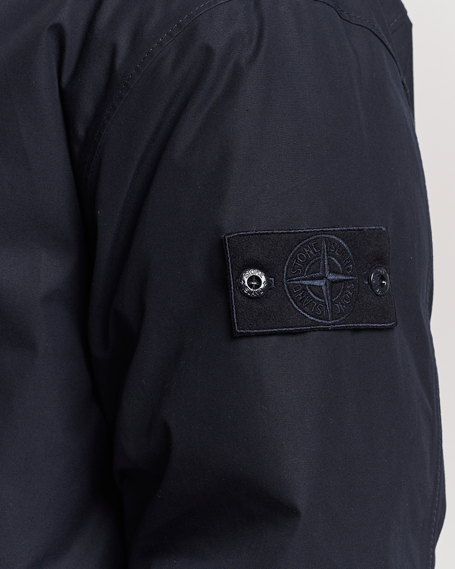 Herren | Jacken | Stone Island | Ghost Piece O-Ventile Jacket Navy Blue
