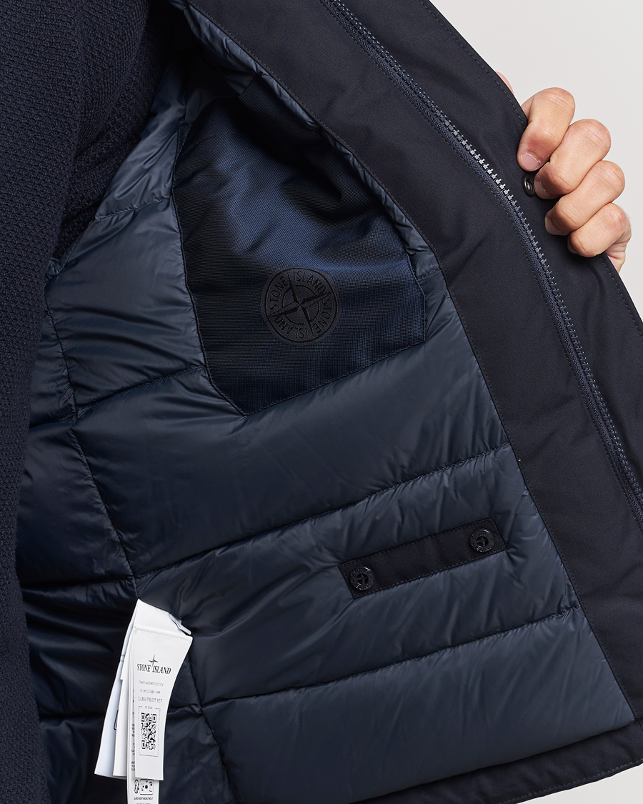 Herren | Jacken | Stone Island | Ghost Piece O-Ventile Jacket Navy Blue