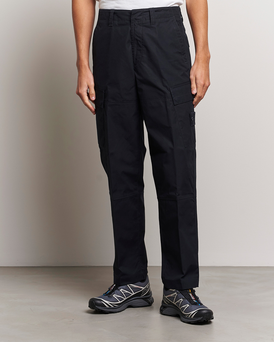 Herren | Hosen | Stone Island | Ghost Piece O-Ventile Trousers Navy Blue