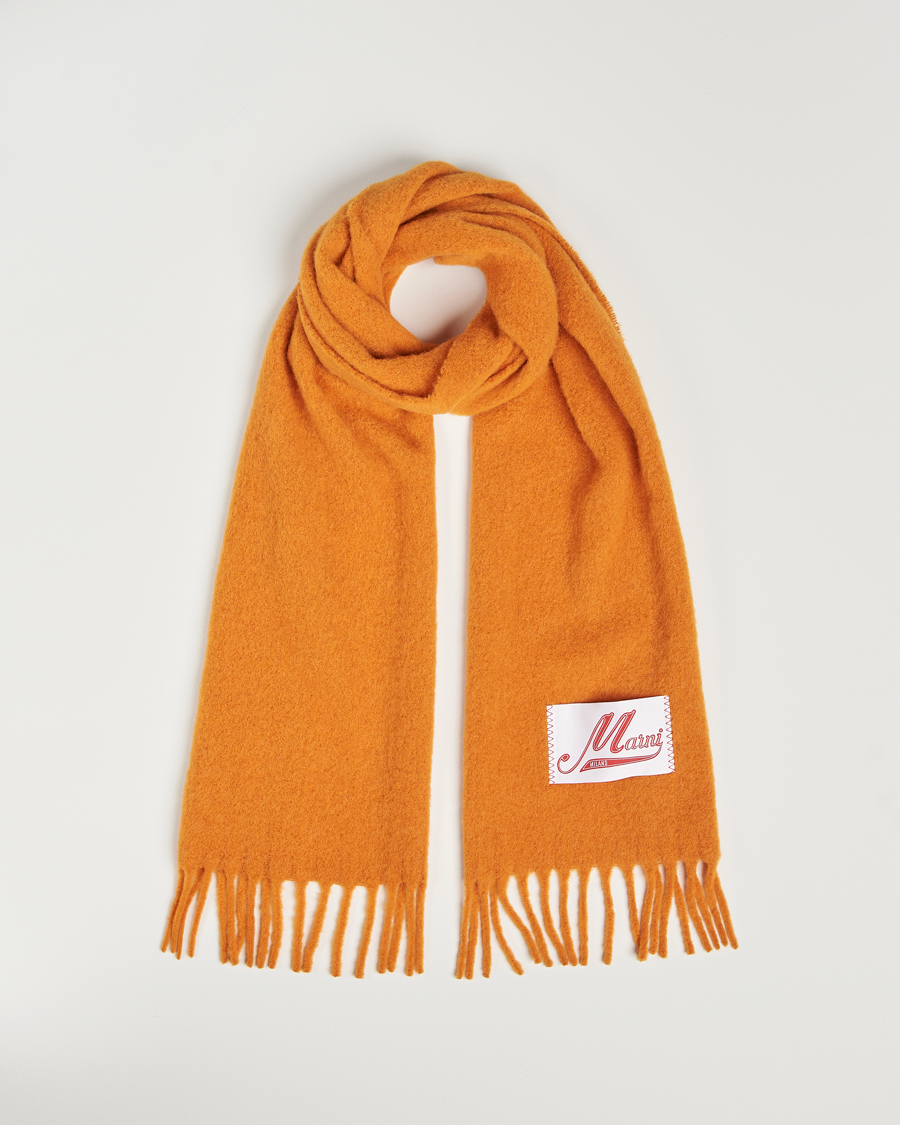 Herren | Marni Brushed Alpaca Scarf Arabesque | Marni | Brushed Alpaca Scarf Arabesque