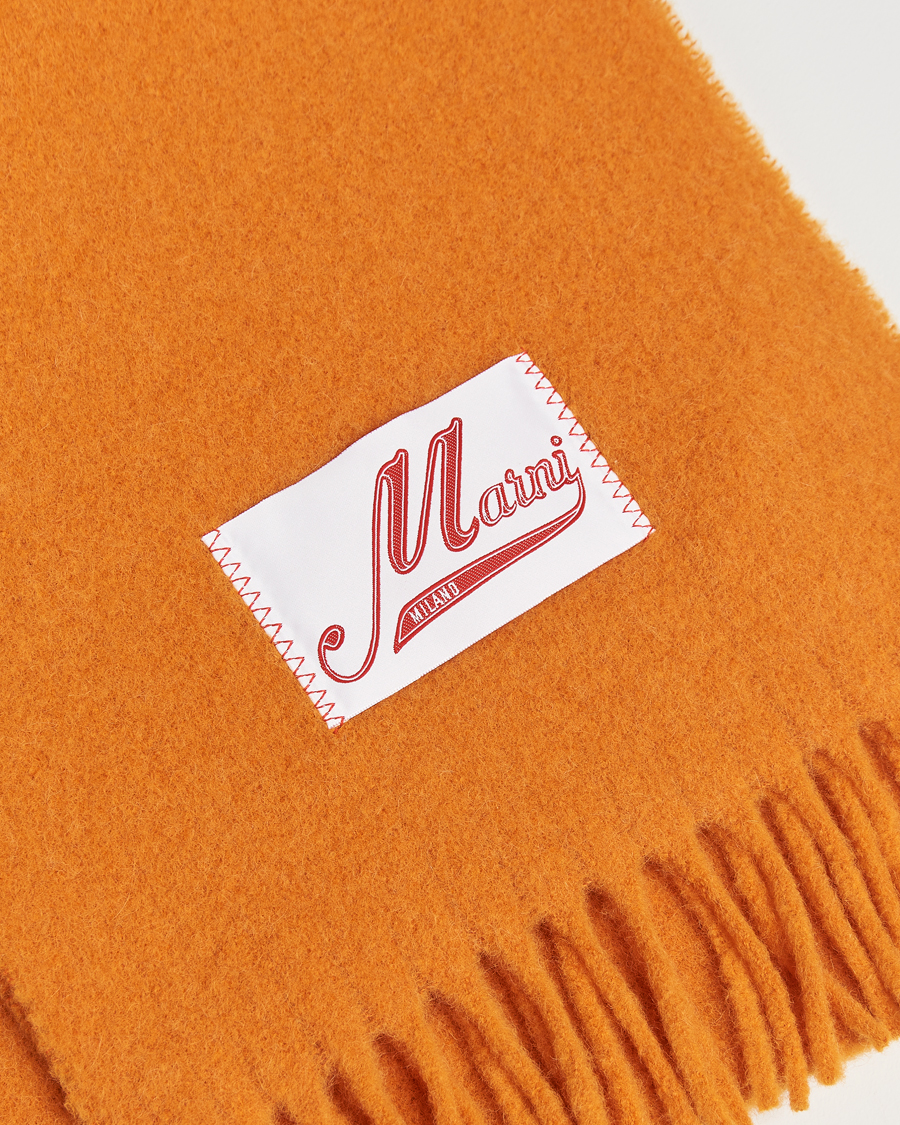Herren | Marni Brushed Alpaca Scarf Arabesque | Marni | Brushed Alpaca Scarf Arabesque