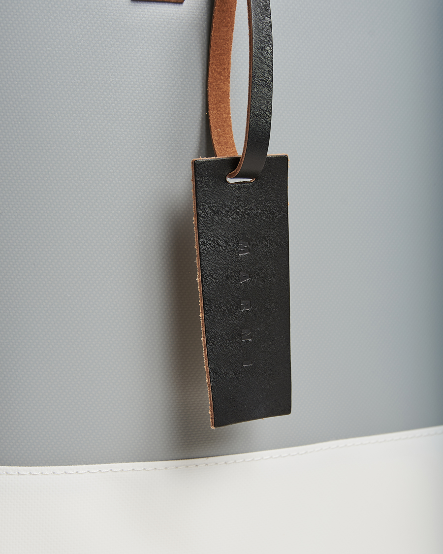 Herren | Marni PVC Totebag Antique Silver | Marni | PVC Totebag Antique Silver