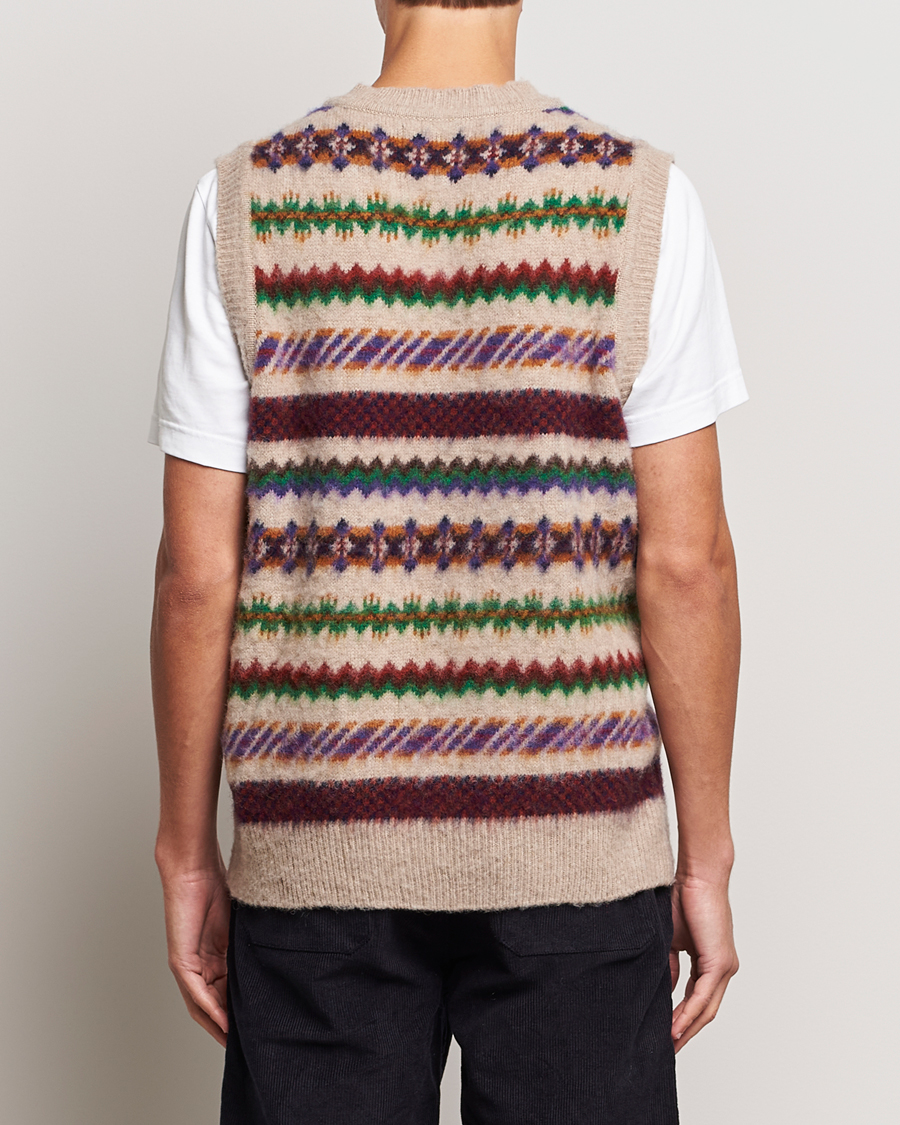 Herren | Pullover | Howlin' | Brushed Wool Vest Biscuit