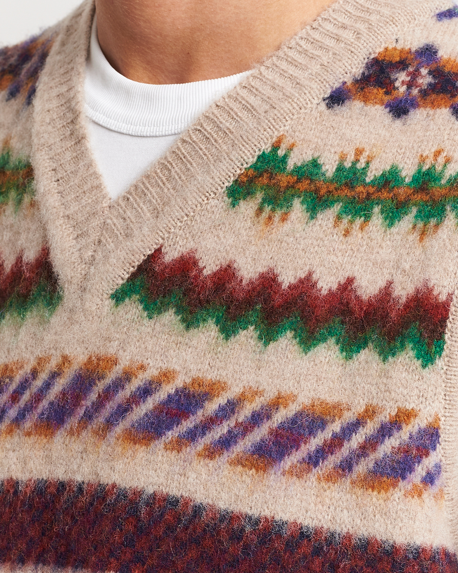 Herren | Pullover | Howlin' | Brushed Wool Vest Biscuit