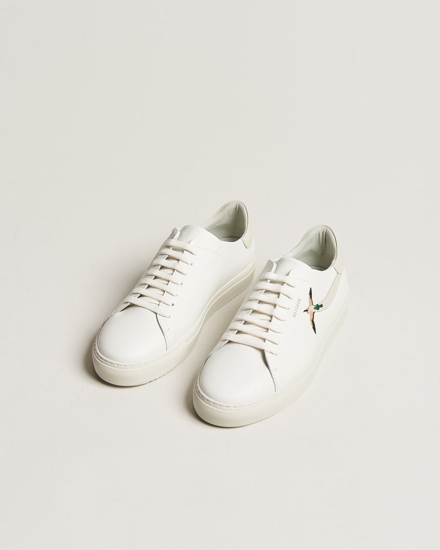 Herren | Axel Arigato Clean 90 Striped Bee Bird Sneaker White | Axel Arigato | Clean 90 Striped Bee Bird Sneaker White