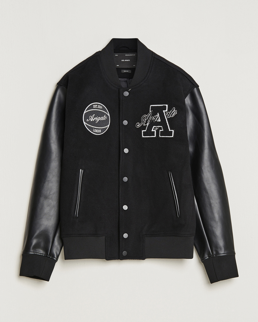 Herren | Jacken | Axel Arigato | Hudson Varisty Jacket Black