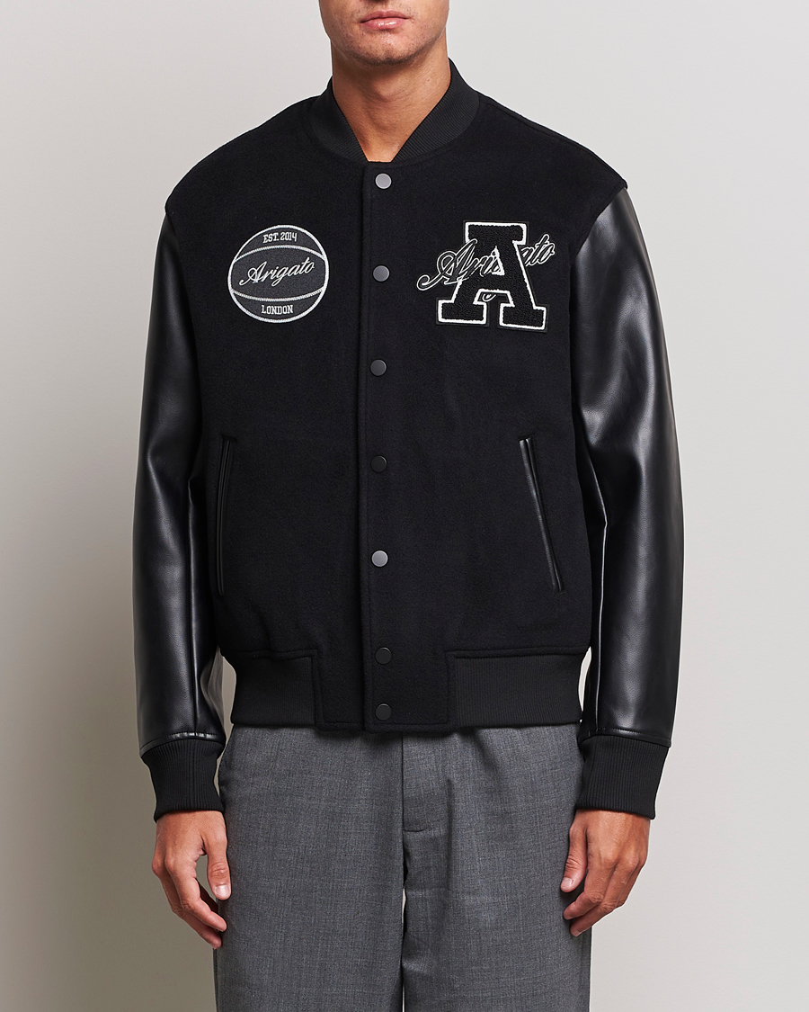 Herren | Jacken | Axel Arigato | Hudson Varisty Jacket Black