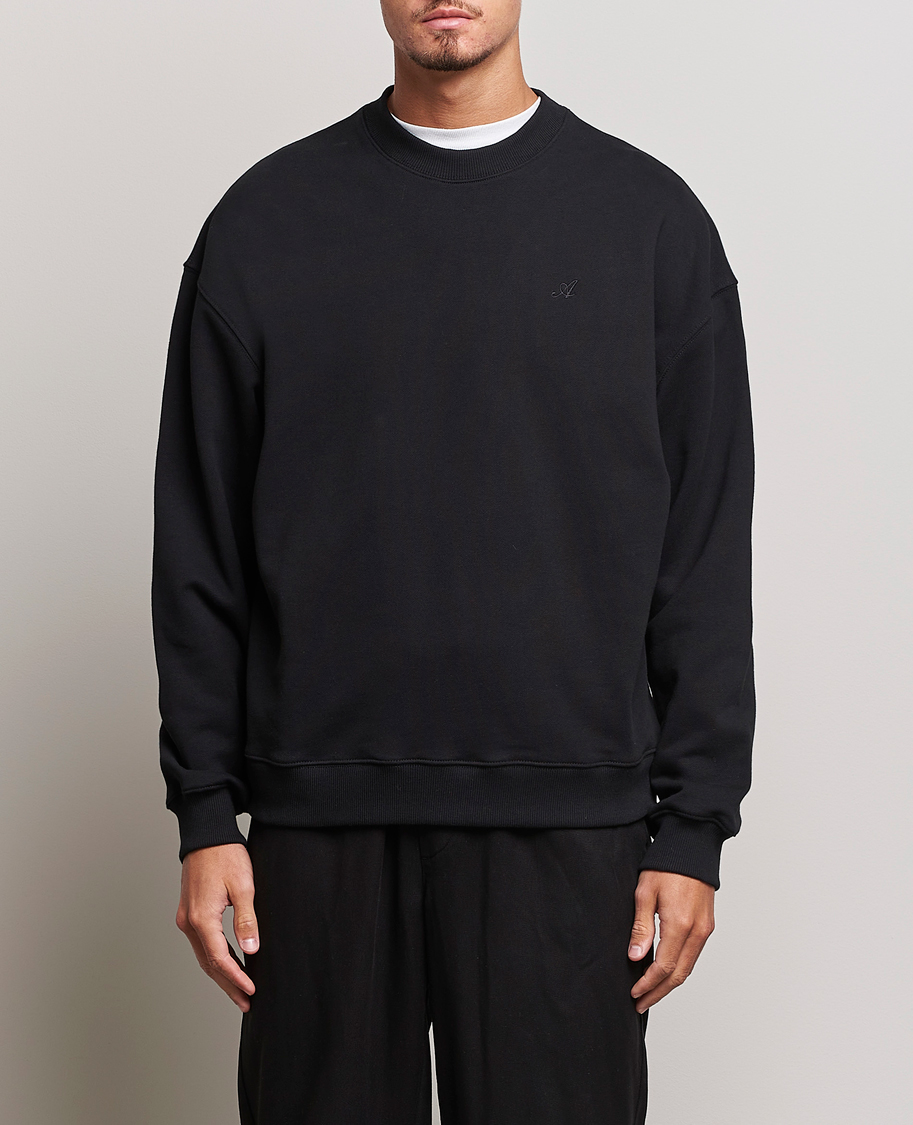 Herren | Pullover | Axel Arigato | Honor Crew Neck Sweatshirt Black