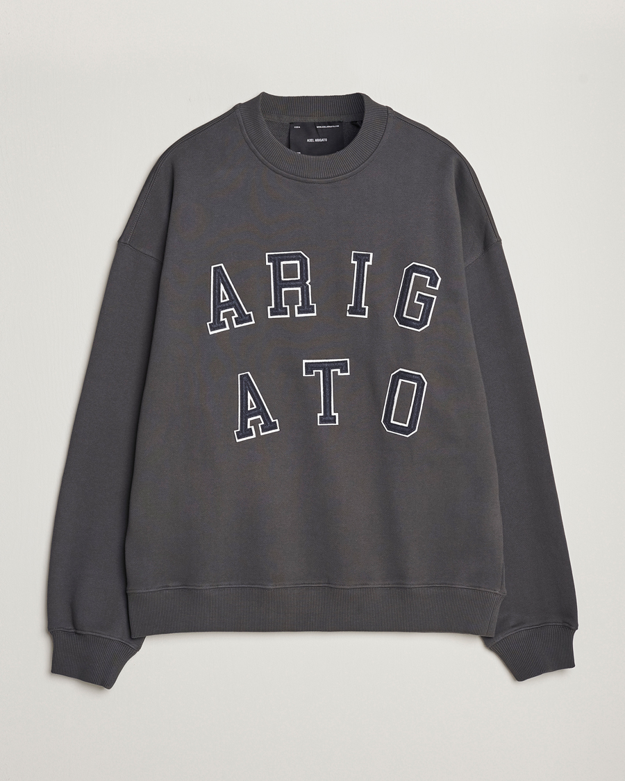 Herren | Pullover | Axel Arigato | Legend Crew Neck Sweatshirt Faded Black