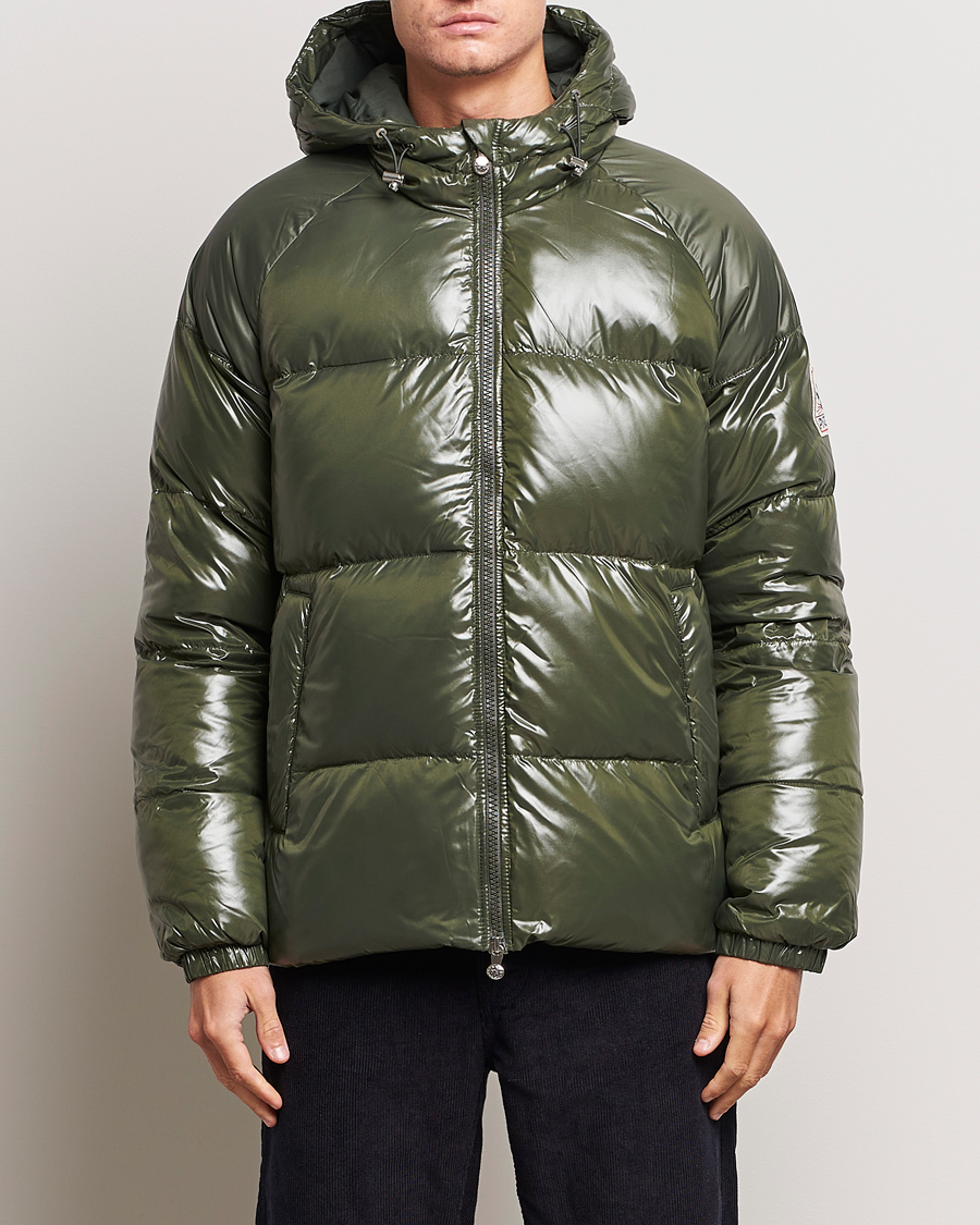 Herren | Jacken | Pyrenex | Sten Hooded Puffer Jacket Deep Khaki
