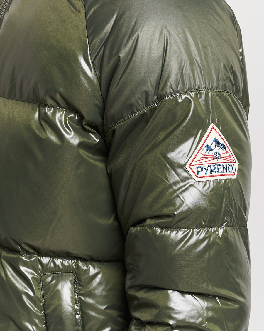 Herren | Jacken | Pyrenex | Sten Hooded Puffer Jacket Deep Khaki