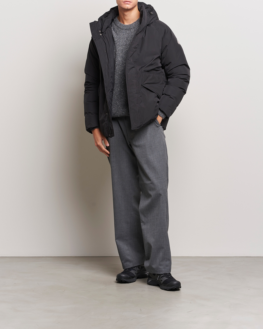 Herren | Jacken | Pyrenex | Covert Hooded Down Jacket Black