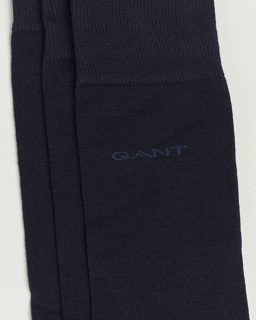 Herren | Preppy Authentic | GANT | 3-Pack Cotton Socks Marine