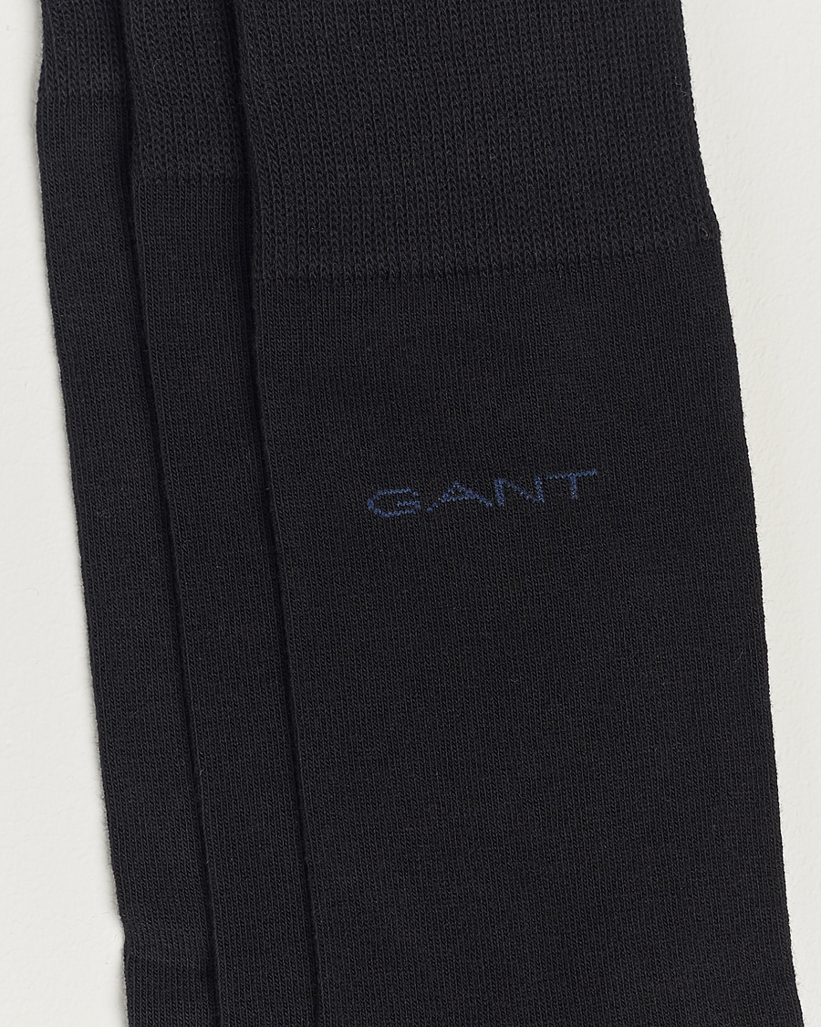 Herren |  | GANT | 3-Pack Cotton Socks Black