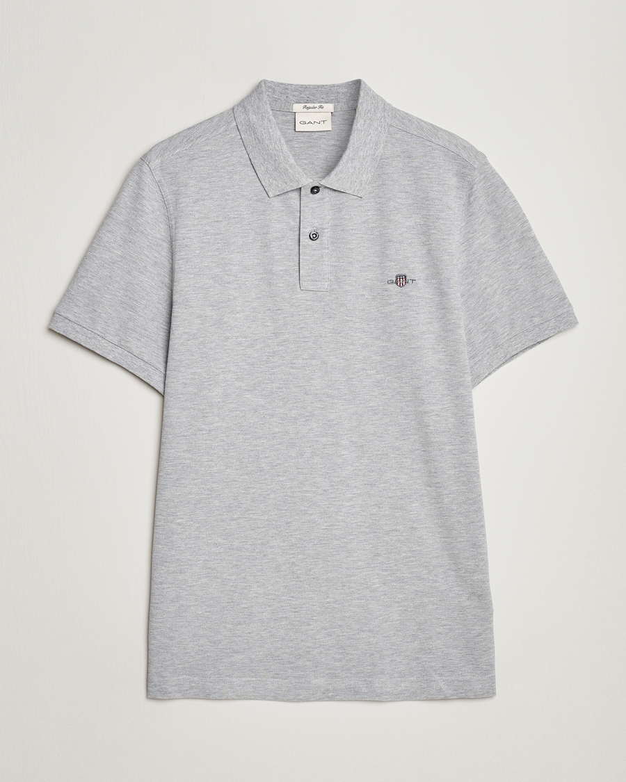 Herren | Poloshirts | GANT | The Original Polo Grey Melange