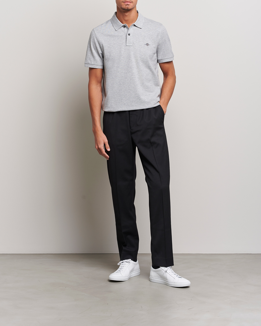 Herren | Poloshirts | GANT | The Original Polo Grey Melange