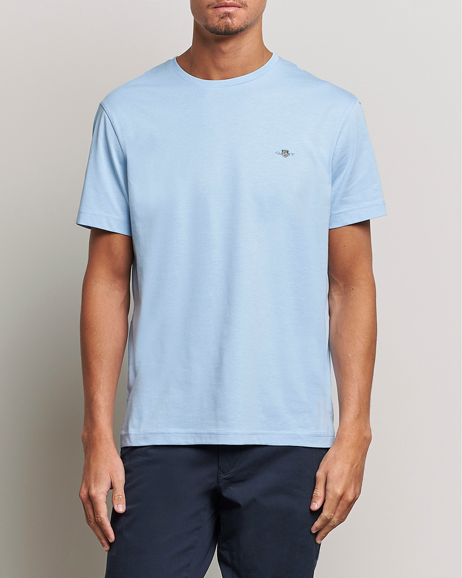 Herren |  | GANT | The Original Solid T-Shirt Capri Blue
