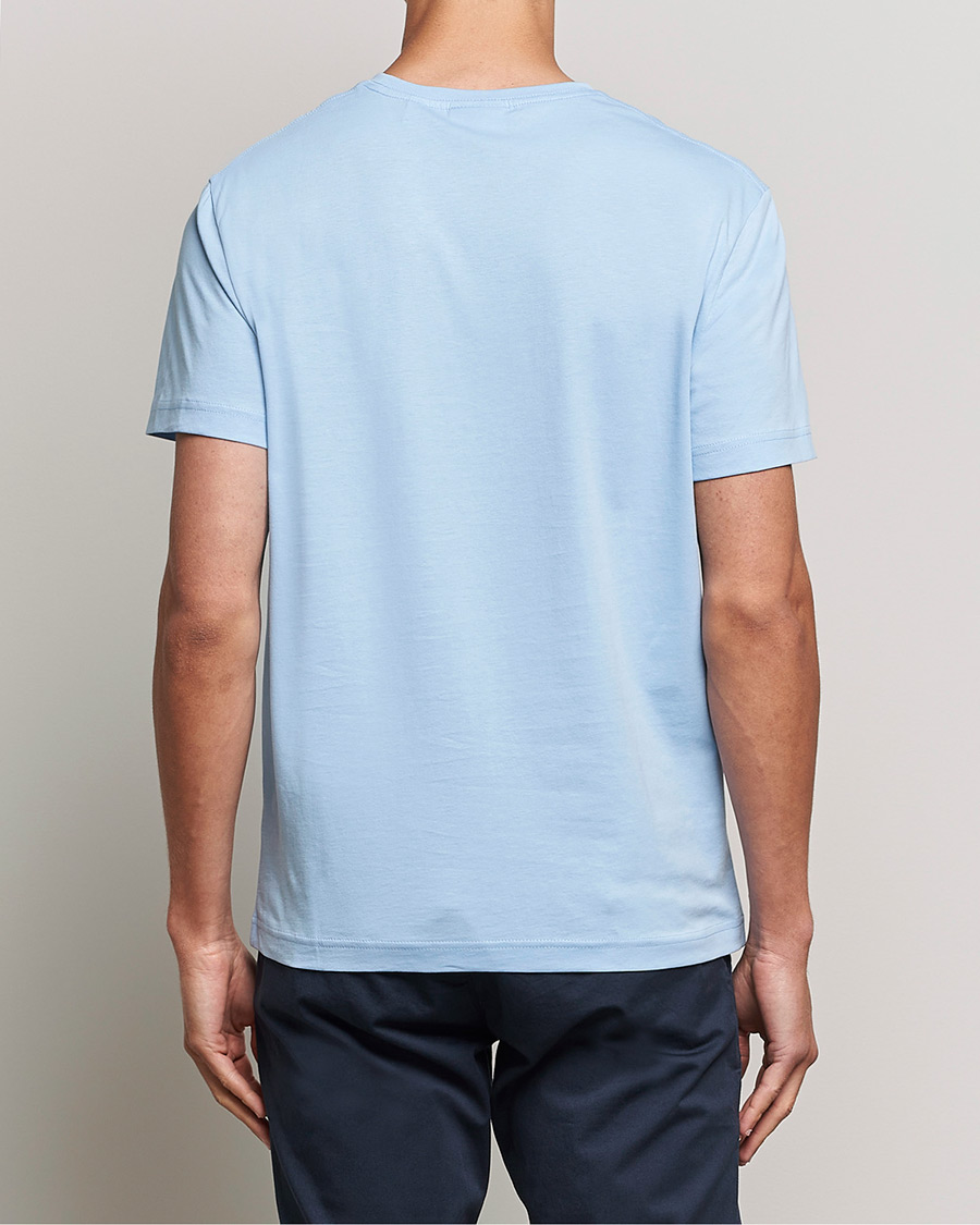 Herren | T-Shirts | Gant | The Original Solid T-Shirt Capri Blue