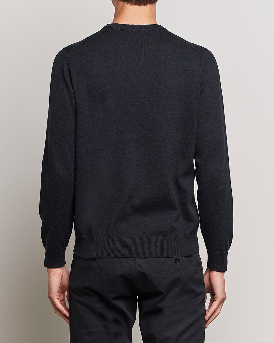 Herren | Pullover | GANT | Classic Cotton Crew Neck Black