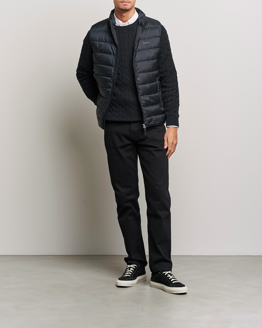 Herren | Westen | Gant | The Light Down Gilet Black