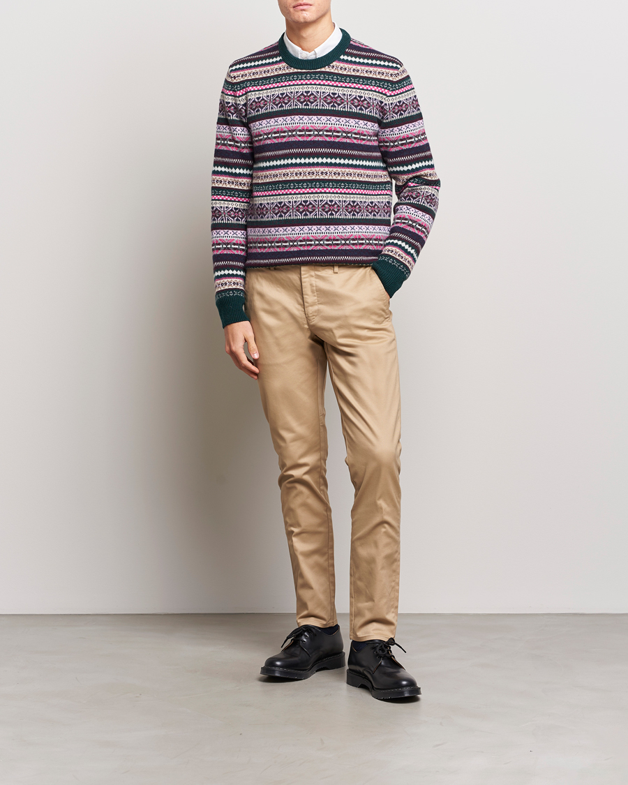 Herren | Hosen | GANT | Slim Fit Tech Prep Chino Dark Khaki