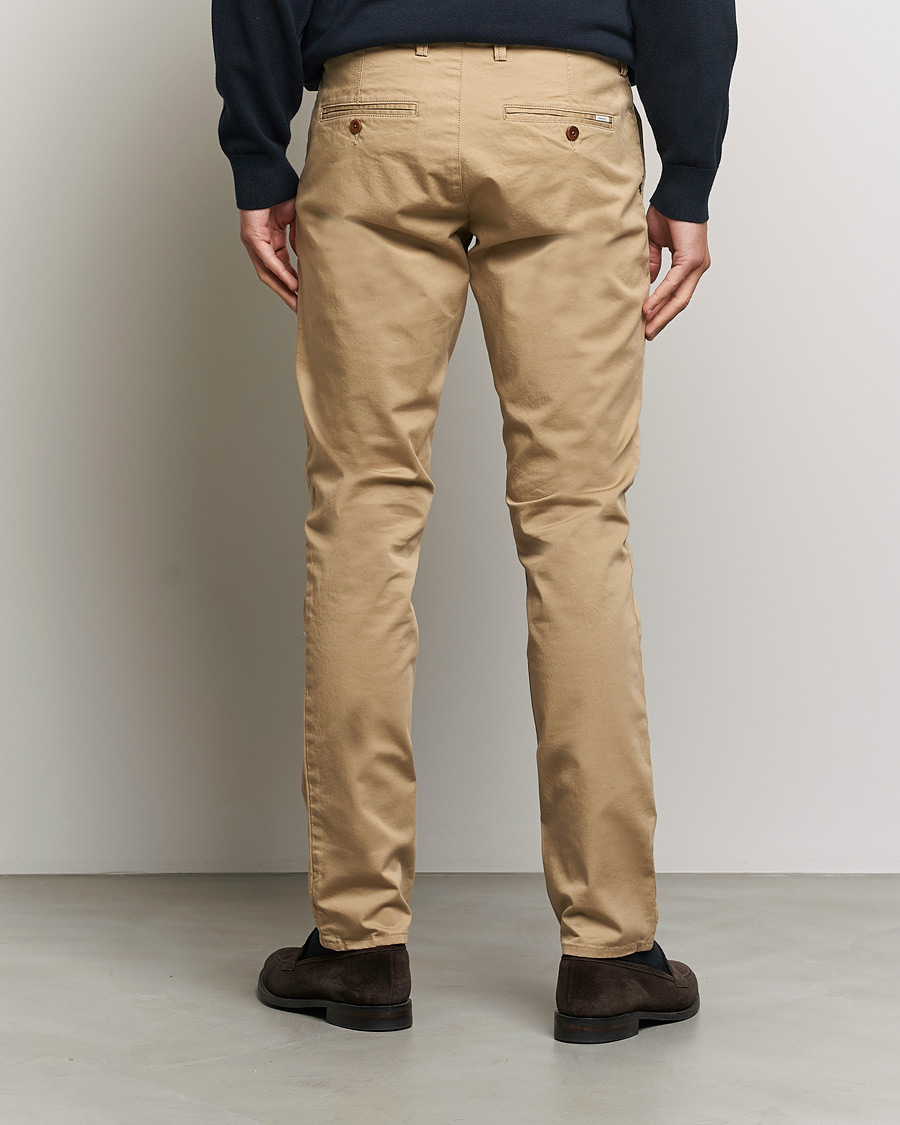 Herren | Hosen | GANT | Slim Fit Twill Chino Dark Khaki
