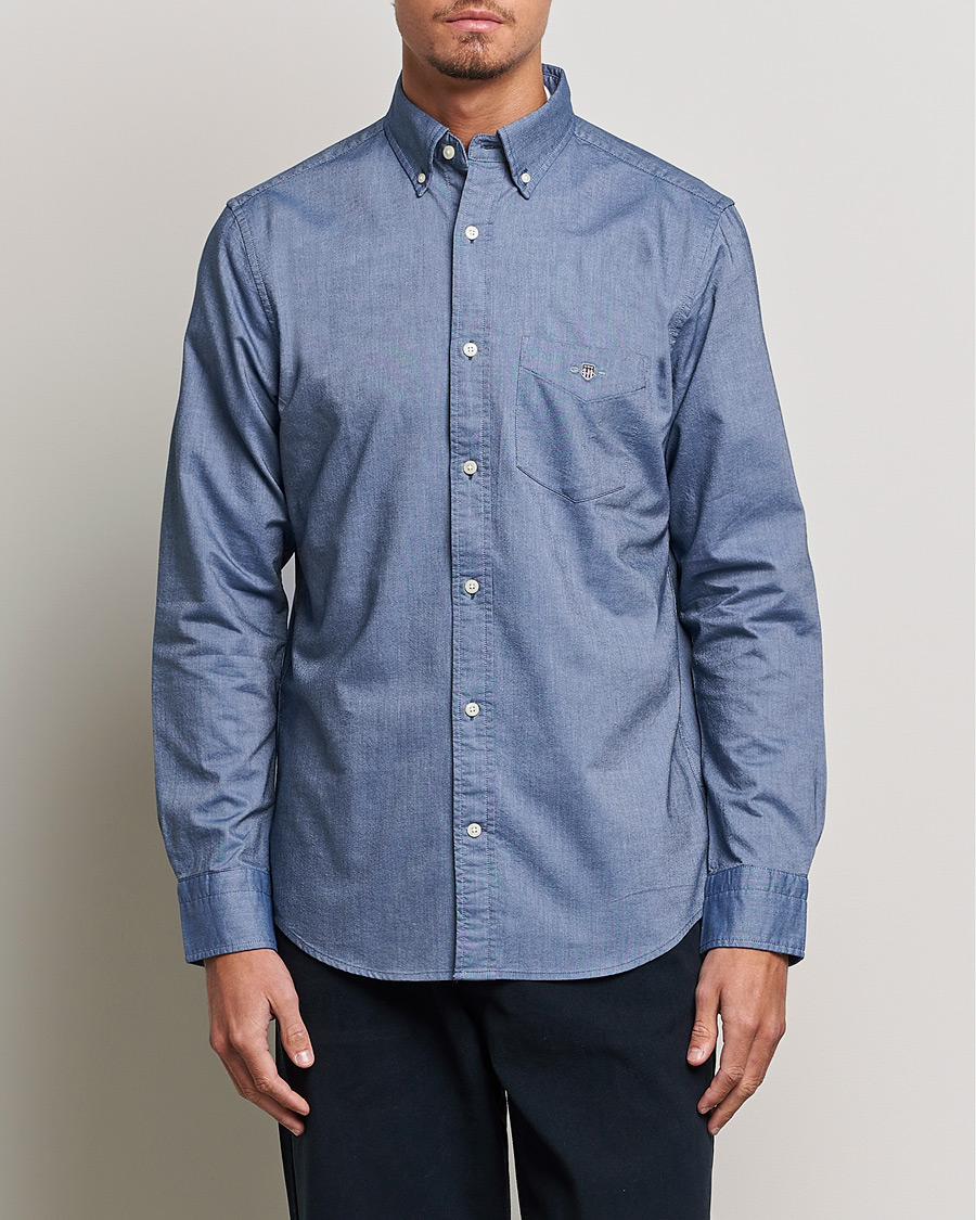 Herren | Oxfordhemden | GANT | Regular Fit Oxford Shirt Persian Blue