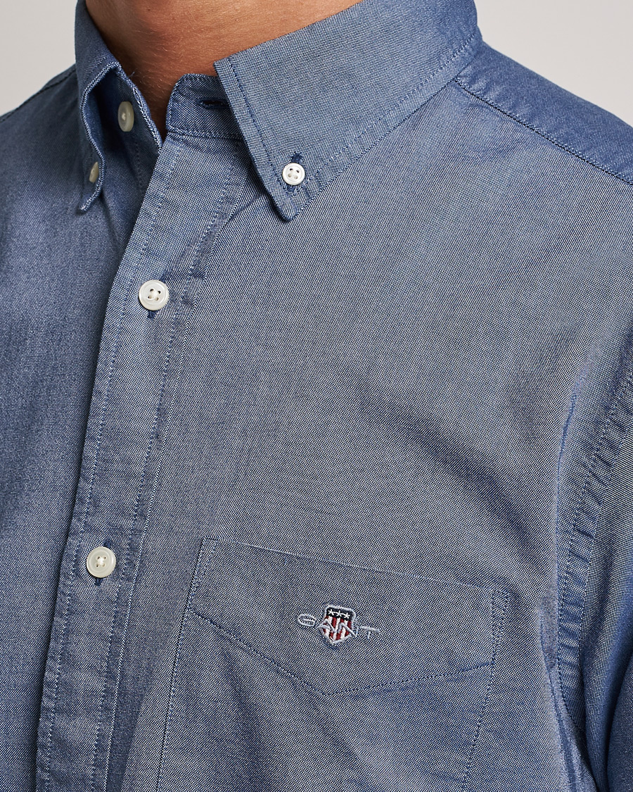 Herren | Hemden | Gant | Regular Fit Oxford Shirt Persian Blue