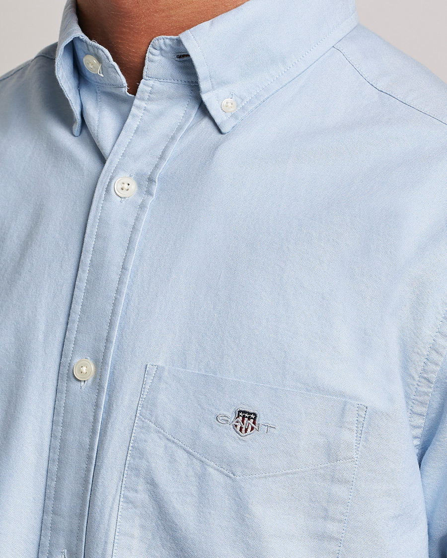 Herren | Hemden | Gant | Regular Fit Oxford Shirt Light Blue