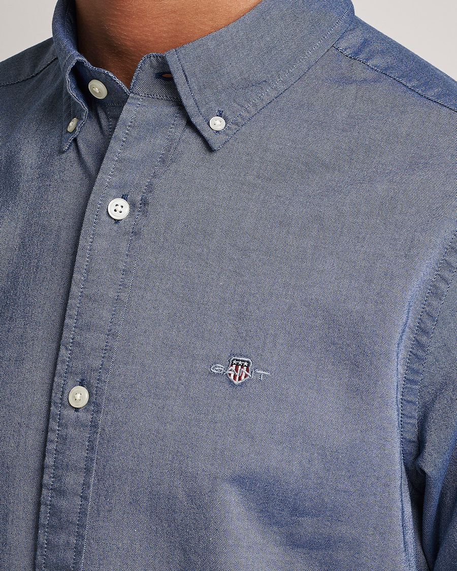 Herren | Hemden | Gant | Slim Fit Oxford Shirt Persian Blue