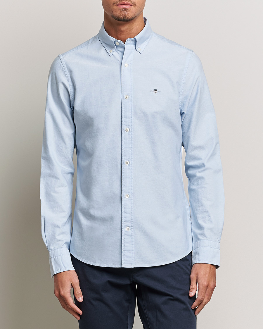 Herren |  | GANT | Slim Fit Oxford Shirt Light Blue