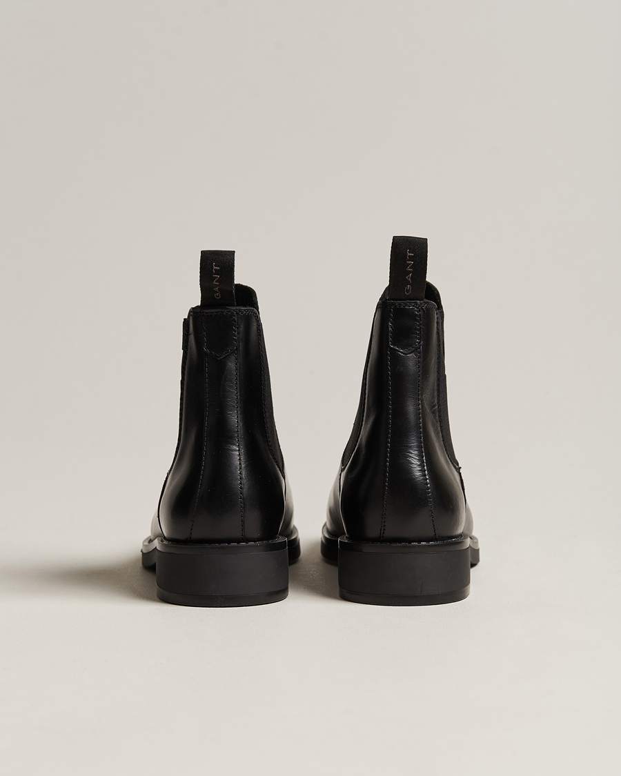 Herren | GANT Prepdale Leather Chelsea Boot Black | GANT | Prepdale Leather Chelsea Boot Black