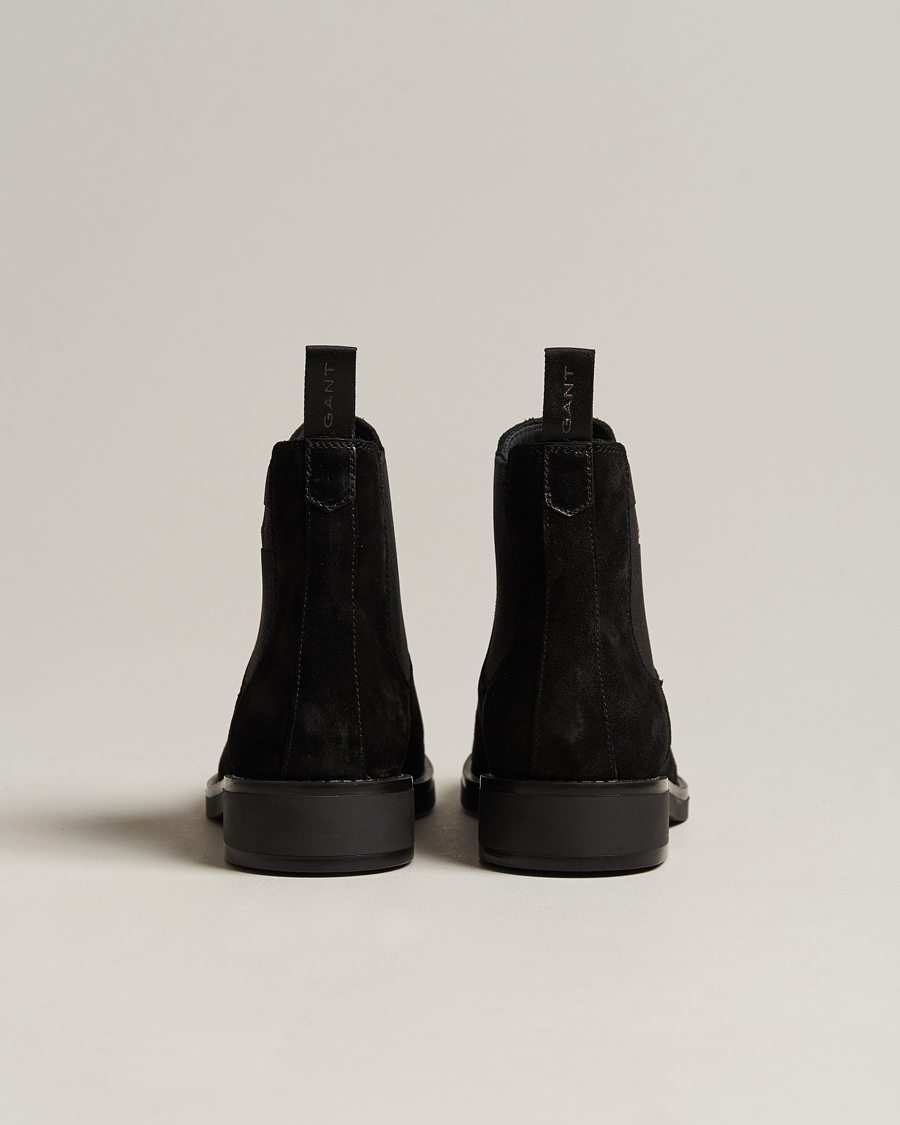 Herren | GANT Prepdale Suede Chelsea Boot Black | GANT | Prepdale Suede Chelsea Boot Black