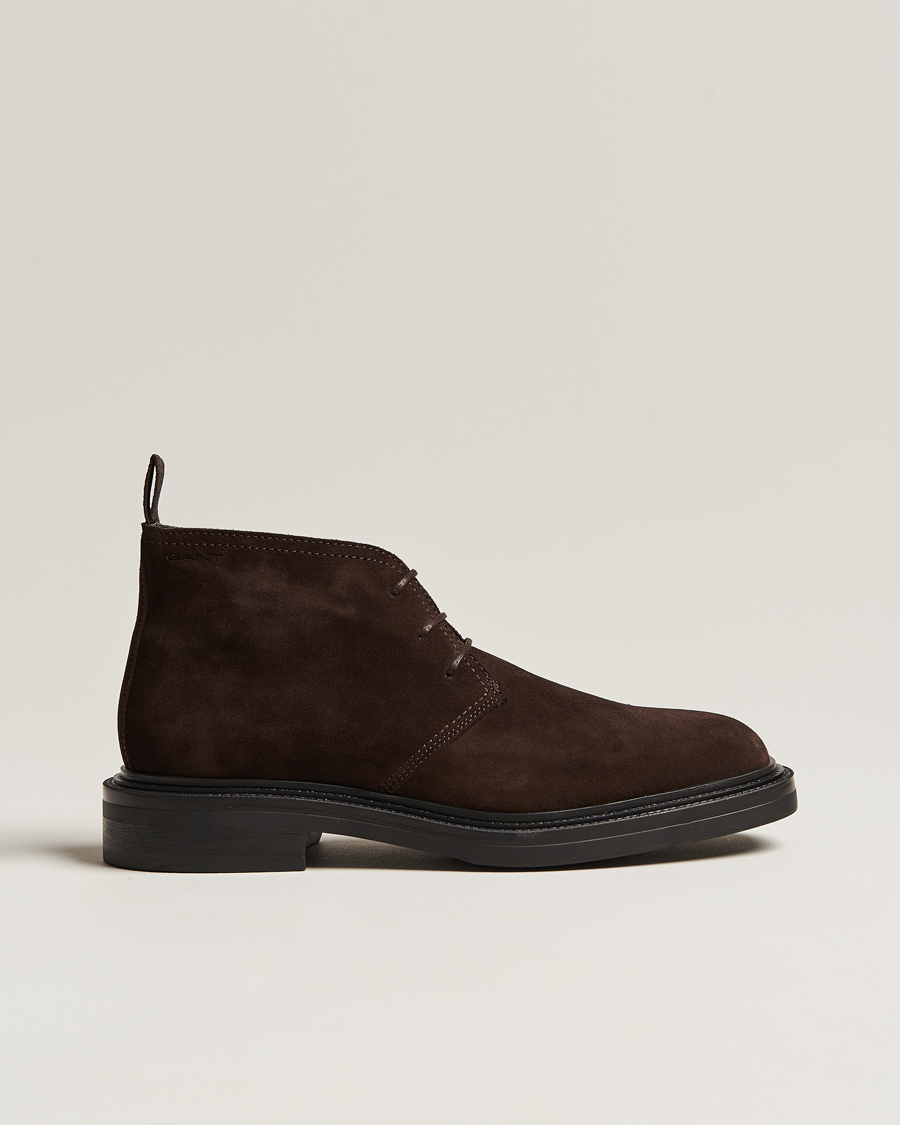 Herren | GANT Fairwyn Suede Chukka Boot Dark Brown | GANT | Fairwyn Suede Chukka Boot Dark Brown