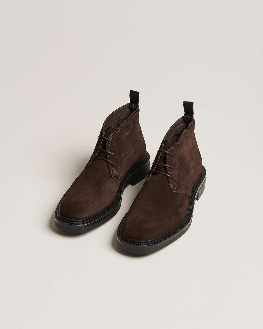 Herren | GANT Fairwyn Suede Chukka Boot Dark Brown | GANT | Fairwyn Suede Chukka Boot Dark Brown