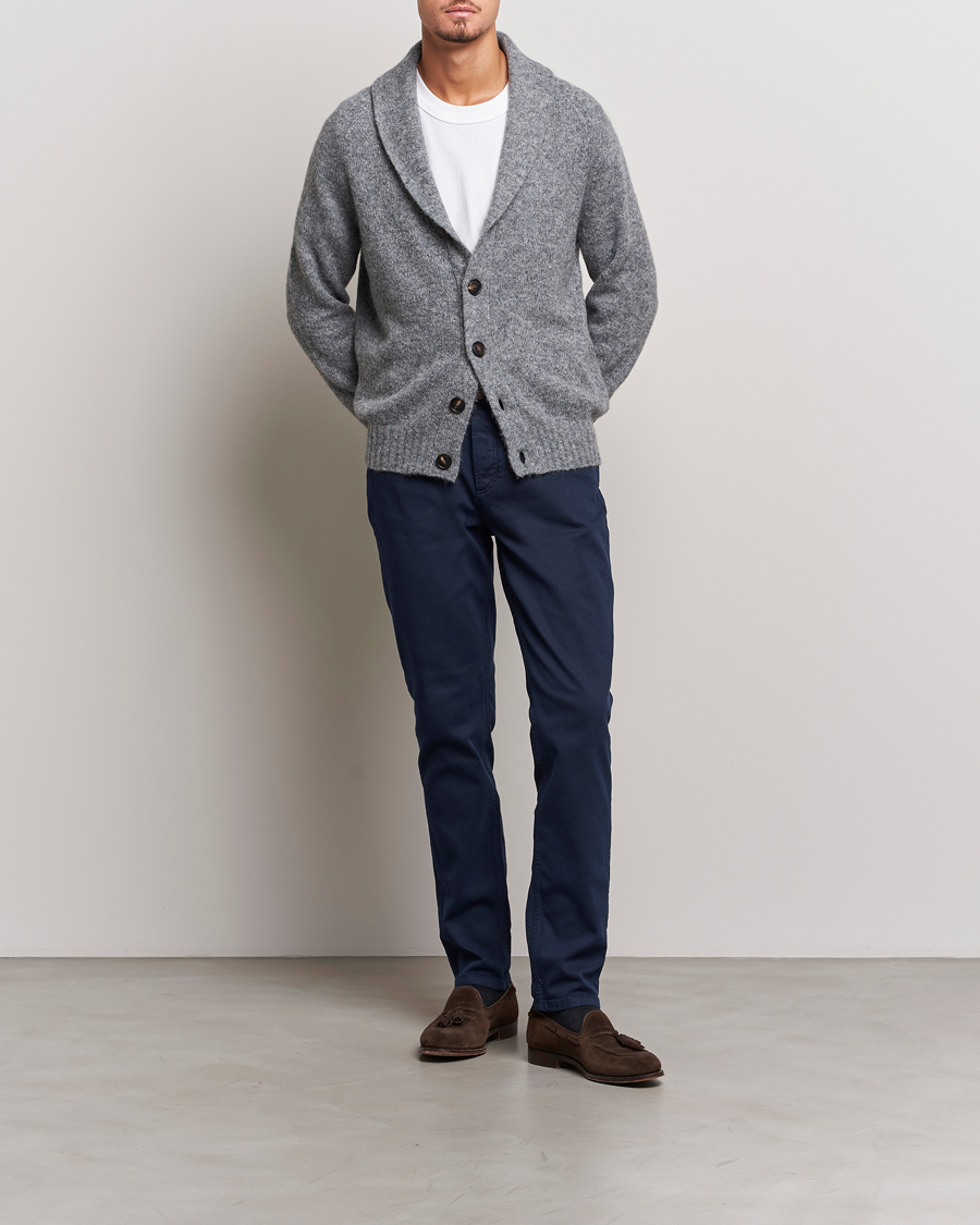 Herren | Hosen | Brunello Cucinelli | Slim Fit Bull Denim Pants Navy