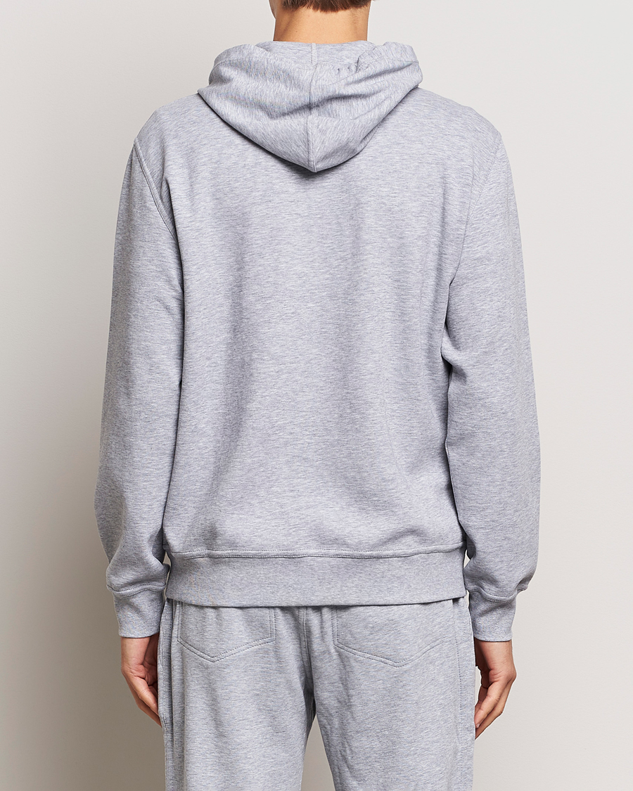 Herren | Pullover | Brunello Cucinelli | Full Zip Hooded Sweater Grey Melange