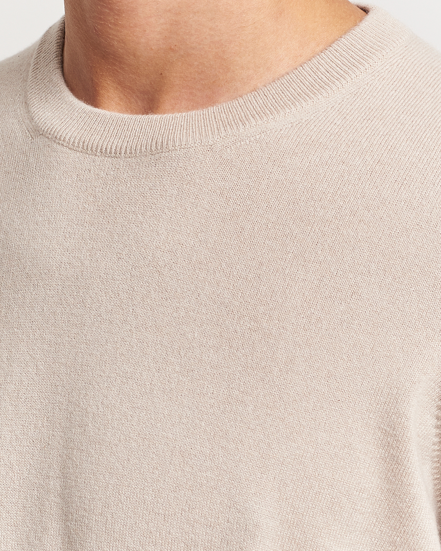 Herren | Pullover | Brunello Cucinelli | 2 Ply Cashmere Pullover Beige