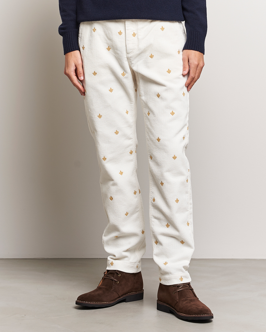Herren | Hosen | Morris | Jeffrey Cord Club Chino Off White